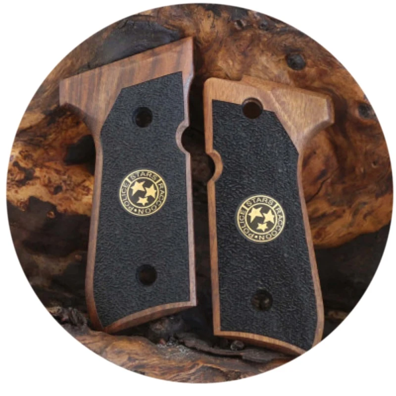 KSD Brand Beretta 92FS, 92 A1, 92G, 92D, 96, M9 Compatible Walnut Grips