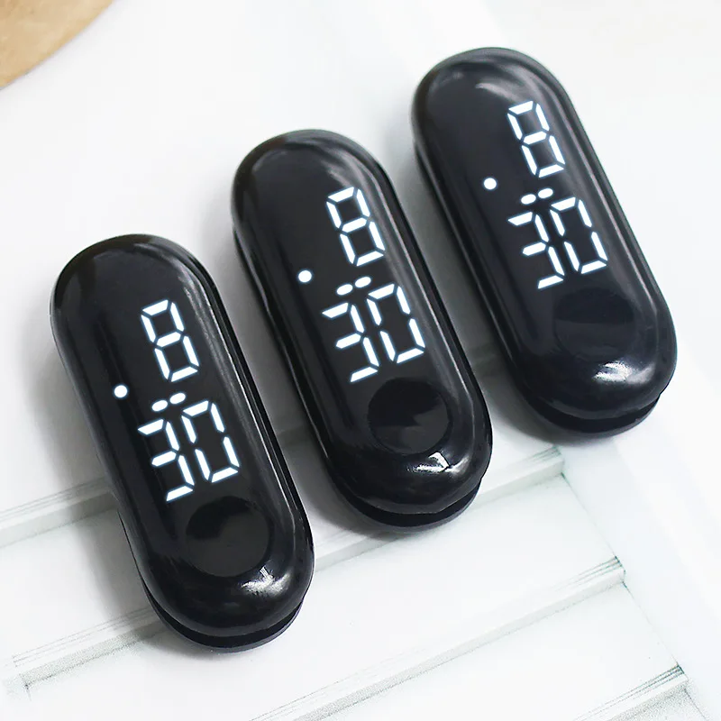 50 шт./лот DIY светодиодные электронные часы, детали головки для мальчиков и девочек, студентов, детские сенсорные часы, подарки