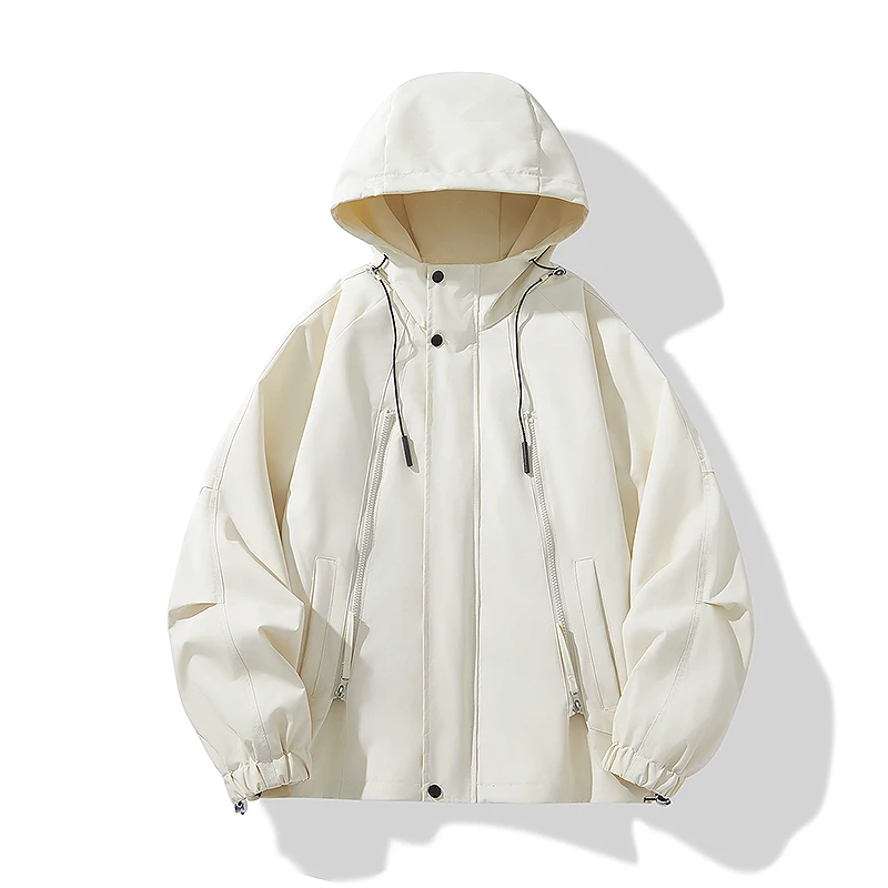 

Spring and Autumn High End Stormtrooper Jacket Functional Windbreaker Loose Outdoor Windproof Waterproof Warm Autumn Coat Unisex