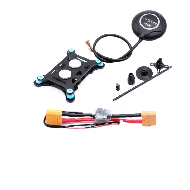 Shock Absorber+ GPS Holder Stand+M8N GPS+XT60 Power Module for APM 2.8 Pixhawk 2.4.8 PX4