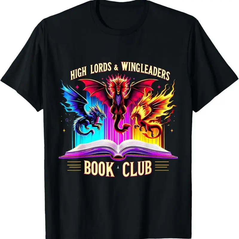 

Футболка Book Lovers Fantasy Dragon Club High Lords Wingleaders