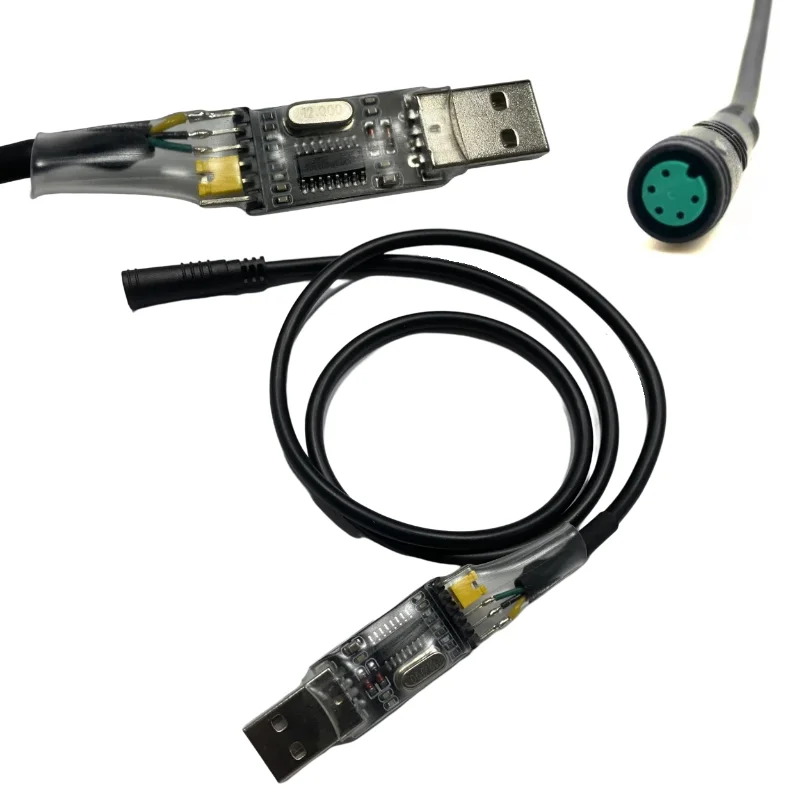 Bafang USB-Programmierkabel Elektrofahrrad Mittelmotorkabel für 8fun / BBS01B BBS02B BBSHD Mid Drive 60CM/100CM – Detail 12