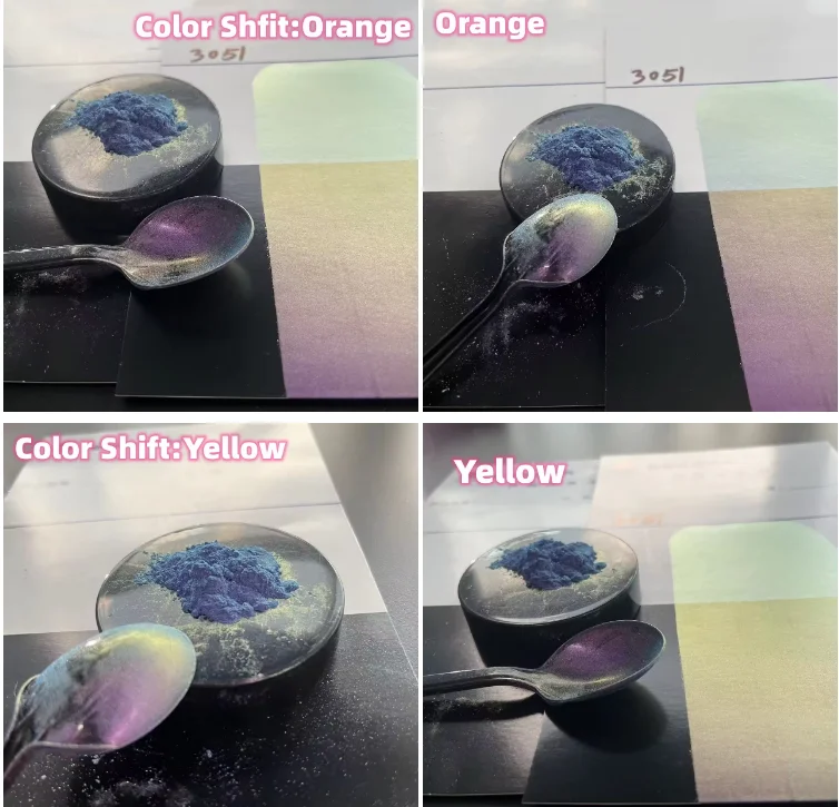 Pigmento de cambio de Color en polvo de Mica camaleón para hacer jabón de resina epoxi, bombas de baño, fabricación de velas, Slime 3051