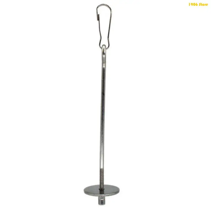 U1JB Stainless Steel Parrot Fruit Vegetable Holder Foraging Toy Bird Treat Skewer Bird Holder Bird Feeders