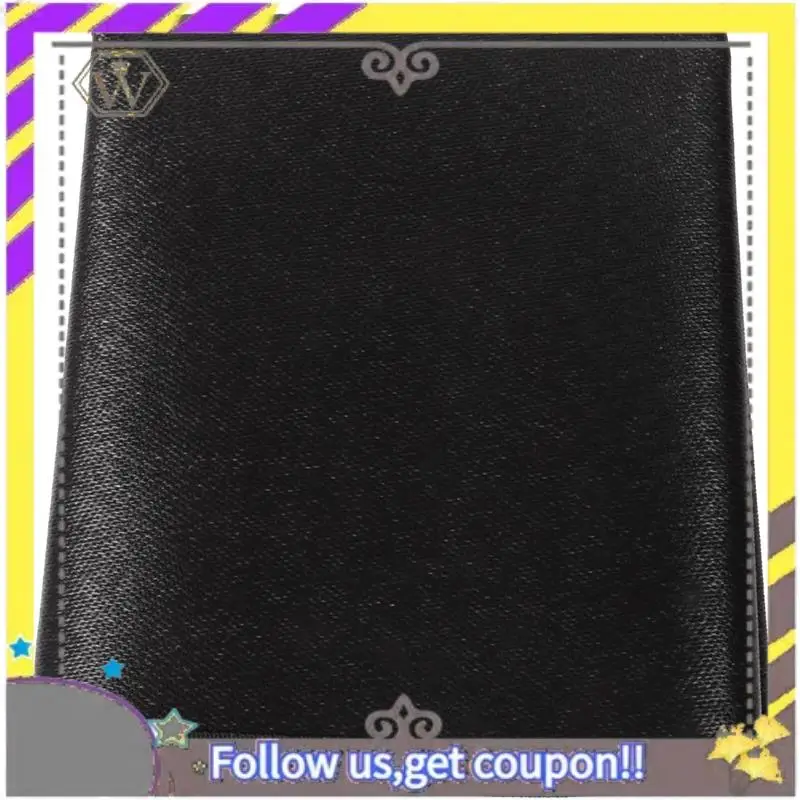 

New Fireplace Hearth Rug, Flame-Resistant Mat For Hearth Chimney, Half Round 2-Layer Fiberglass Fire Resistant 50 X 80Cm Black