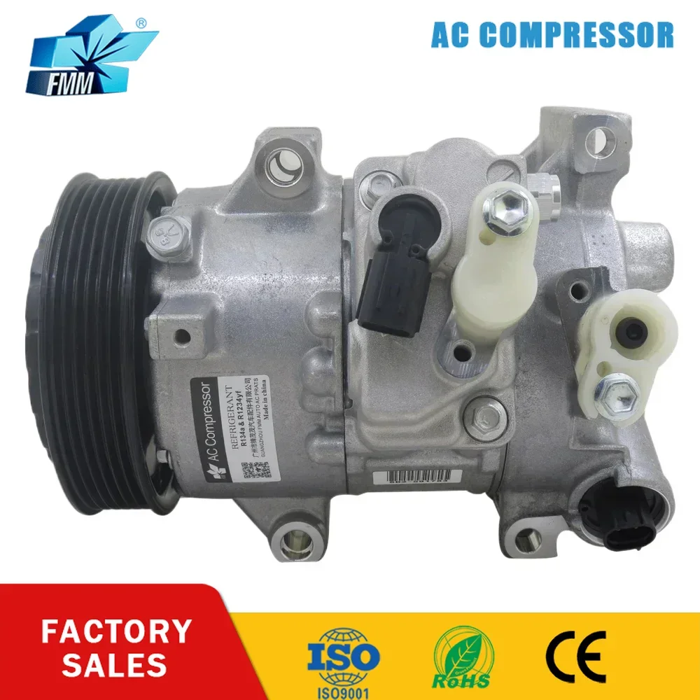 

Компрессор кондиционера TSE14C для Toyota Corolla 2016-2021 8831068031 8831002711 CG 4472809060 CG 447150 -4840 447260 -3373 883106 -8030