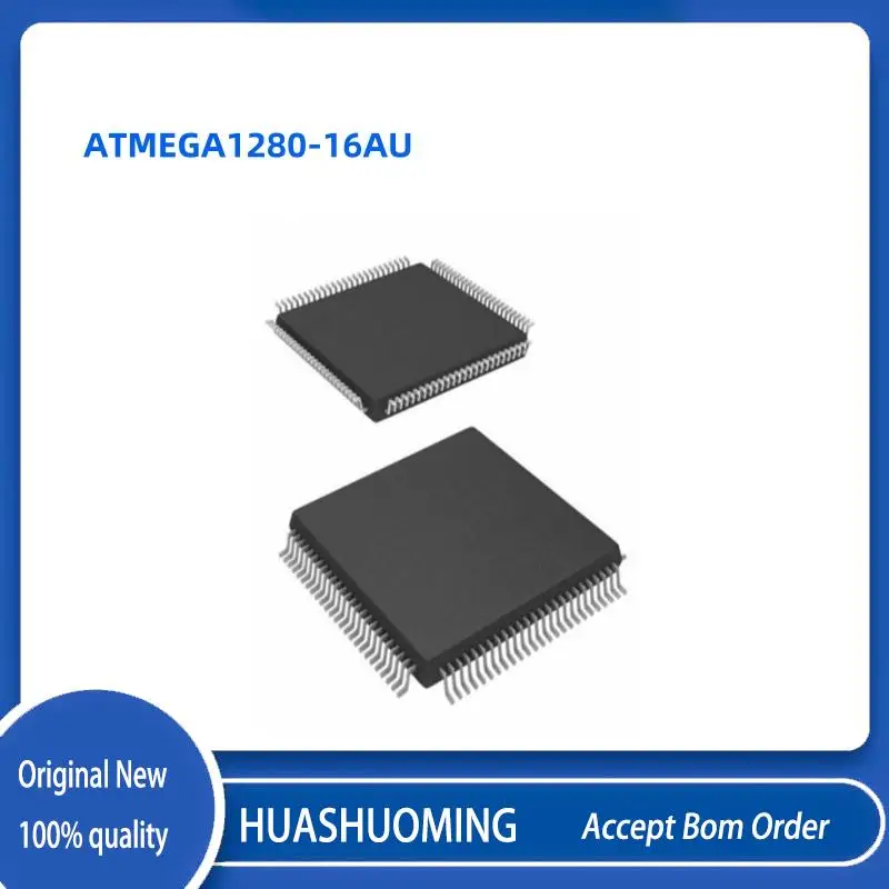 NeW 5Pcs/Lot  ATMEGA1280-16AU ATMEGA1280   TQFP-100