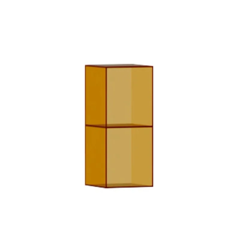 Light luxury bay window bookcase household living room acrylic storage cabinet bedroom shelf bookshelf solid wood corner floor