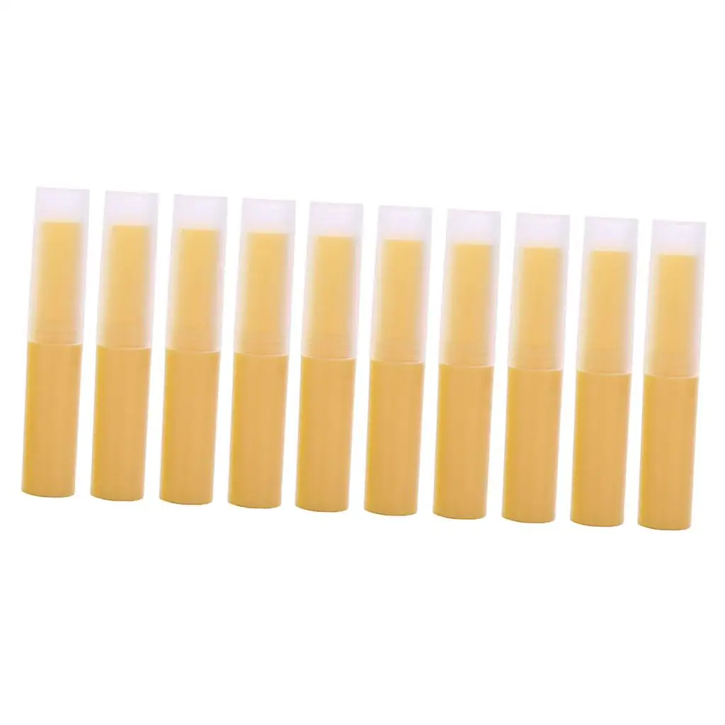 Tubes à baume AfricJules, bouteille en plastique, pour tous les jours, DIY, 4ml, 10 pièces