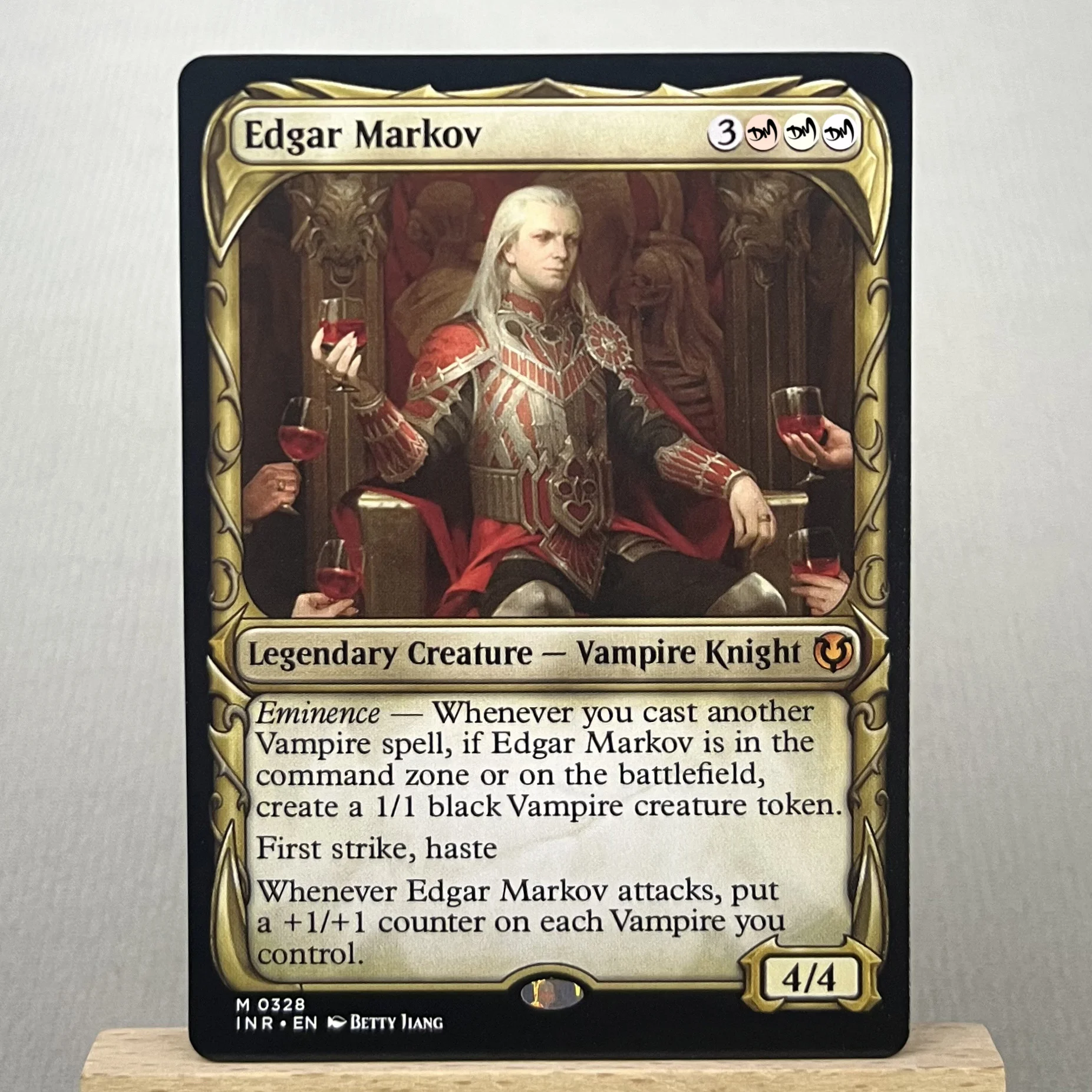 INR FDN HOLO11-Ⅰ03 Tcg proxy magic cards Edgar Markov Craterhoof Behemoth Avacyn, Angel of Hope Emrakul, the Promised End gather view 5