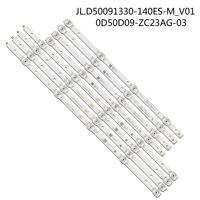 LED Backlight strip bar 9 lamp for L50M5-AD 5AR LED-50U670PLED50U570P JL.D50091330-140ES-M-V01 0D50D09-ZC23AG-03 303TT500046