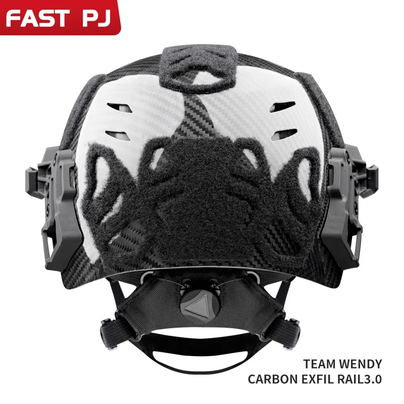 Kask Wendy\'s Carbon Fiber Edition, z podszewką Premium, bezpieczeństwo zawieszenia, ratownictwo awaryjne, czapka do jazdy na nartach