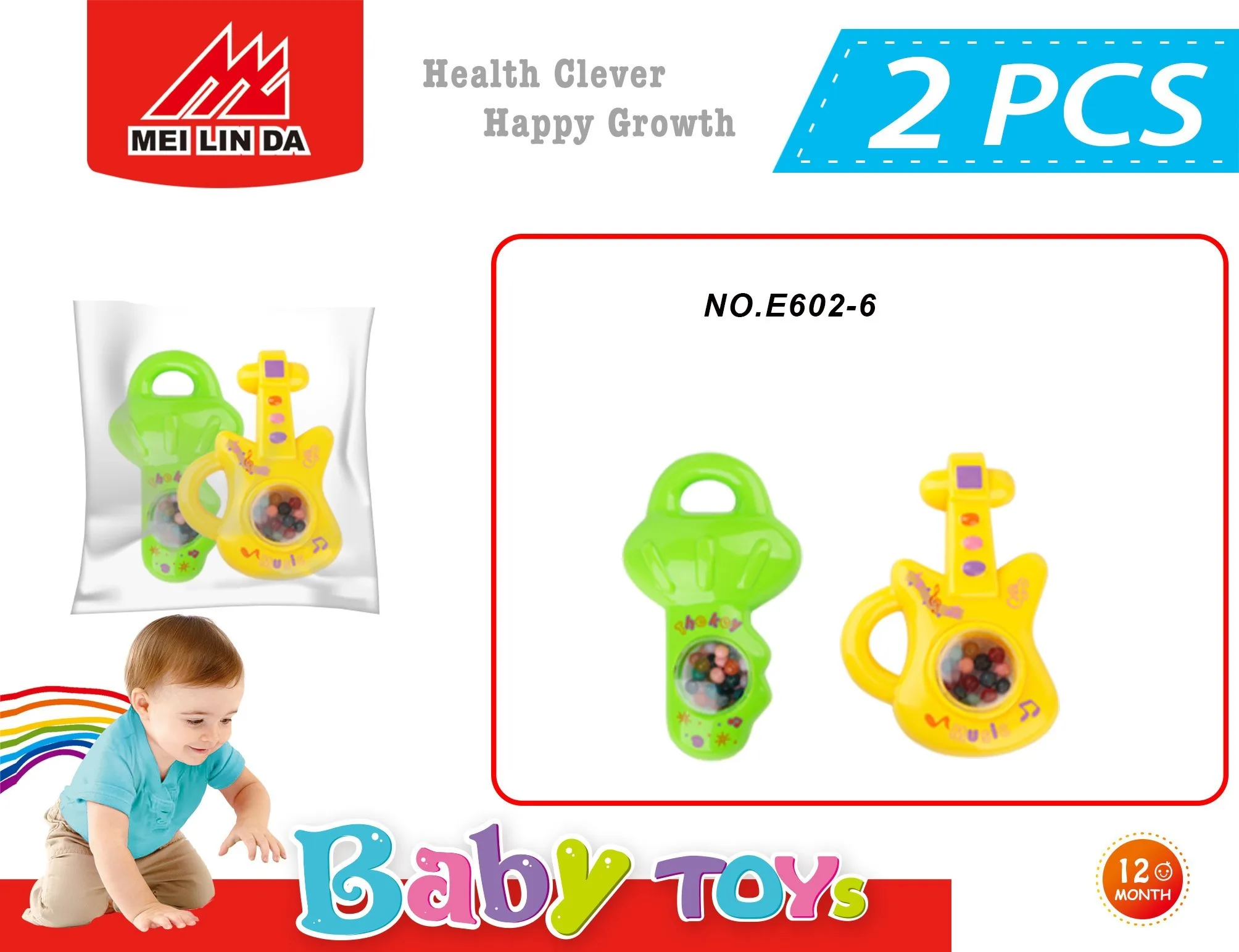 Baby Music Teether Rattle Toy for Child 0-12 Education Mobile Cot Kids Bed Bell Newborn Stroller Crib Infant Pacifier Weep Tear