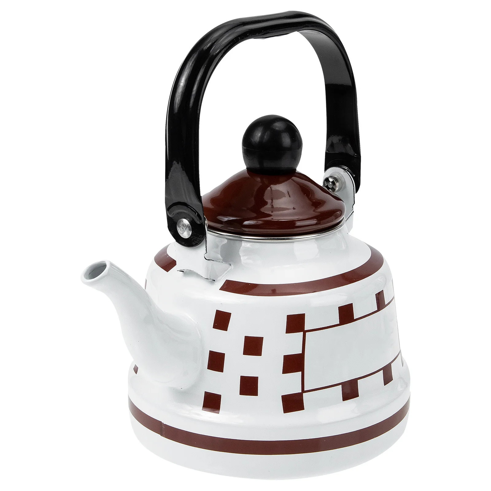 

Enamel Steel Coffee Pot Thickened Household Heating Kitchen Water Kettle Tea Kettle Home Enamel Steel Coffee Pot