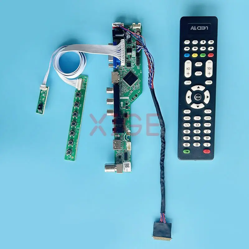 Controller Driver Board For LP156WH3-TLS1 LP156WH3(TL) 1366x768 USB+AV+VGA+HDMI TV Analog Laptop Matrix LVDS 40Pin 15.6