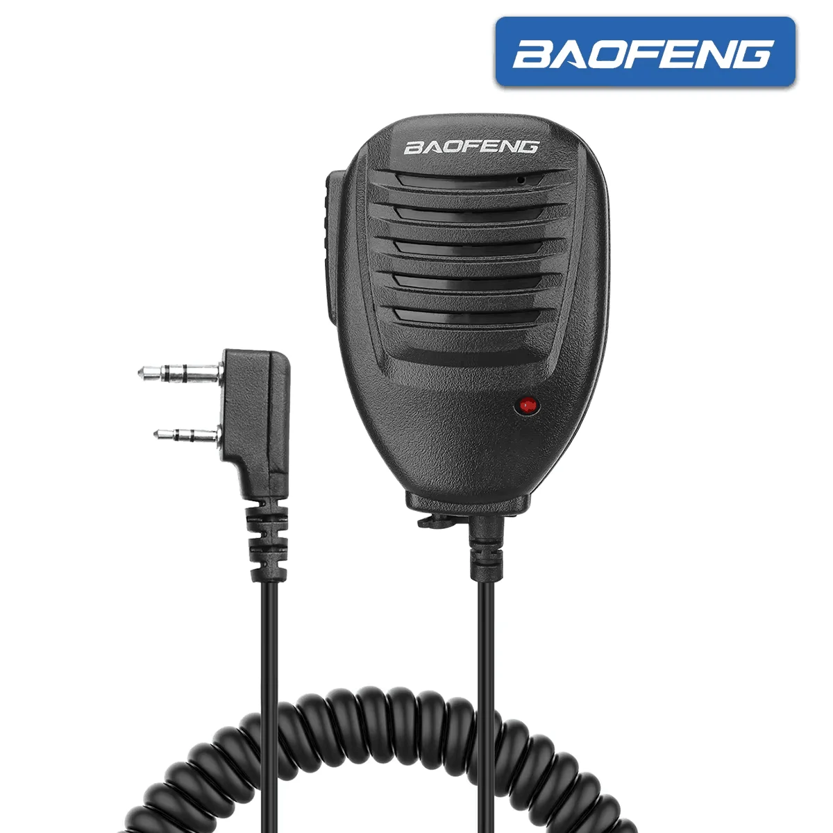 BaoFeng BF-780 2-pins PTT waterdichte luidsprekermicrofoon voor UV-5R UV-21 UV17 tweewegradio QuanSheng UV-K5 UV-K6 UV-5RH 21 17 PR