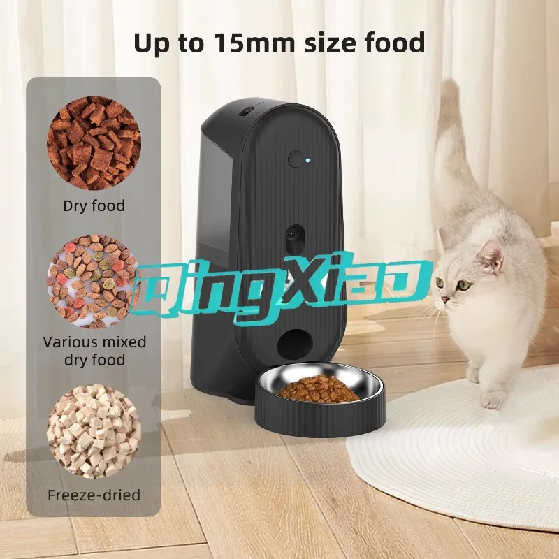Large Capacity Dry Wet Food Wireless Smart Pet Feeder Fresh Keeping Timed Portion Cross Border Automatic Dispenser For Cat Dog - view 4
