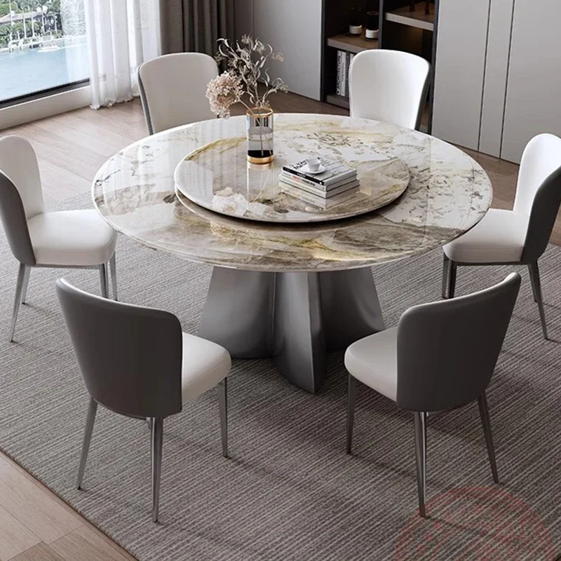 Coffee Round Dining Table Kitchen Restaurant Console Conference Outdoor Dining Table Side Mesas De Jantar Trendy Furniture