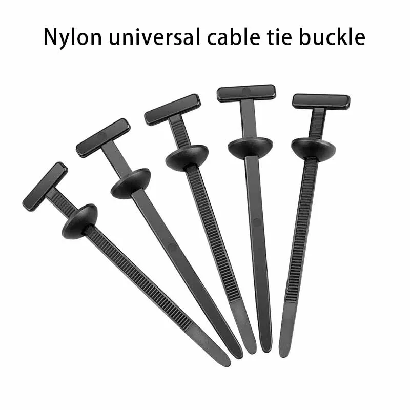 Self-locking Plastic Nylon Tie Black Fastening Strap Cable-Tie-Set Cable Zip Tie Fastening Ring Zip Wraps Strap Tie