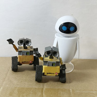 Wall-E Robot Wall E & EVE PVC Action Figure Collection Model Toys Dolls 6cm/10cm For Children Christmas Gift