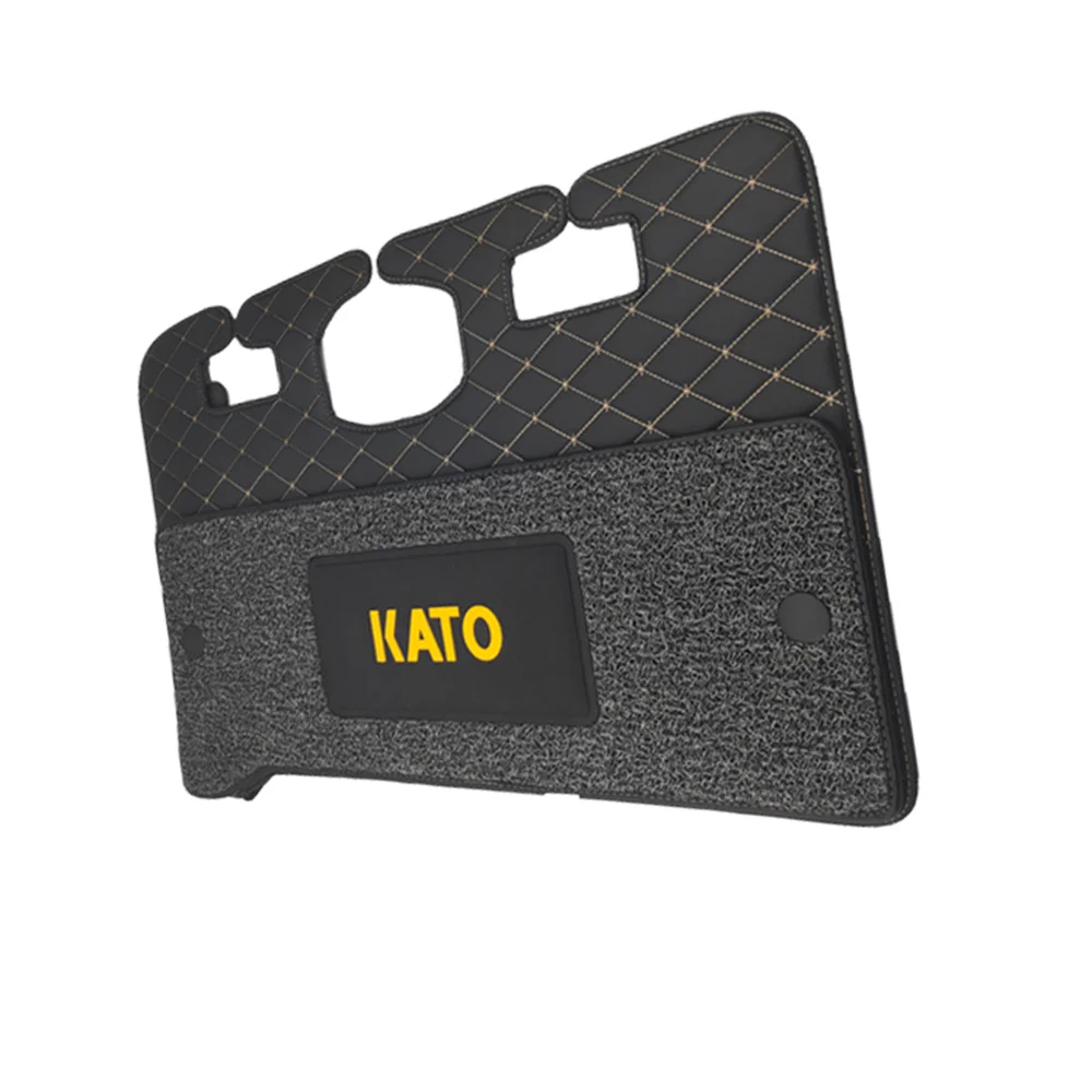 

Excavator parts for Kato HD512 820R 1023 1430 cab floor glue double layer new foot pad accessories