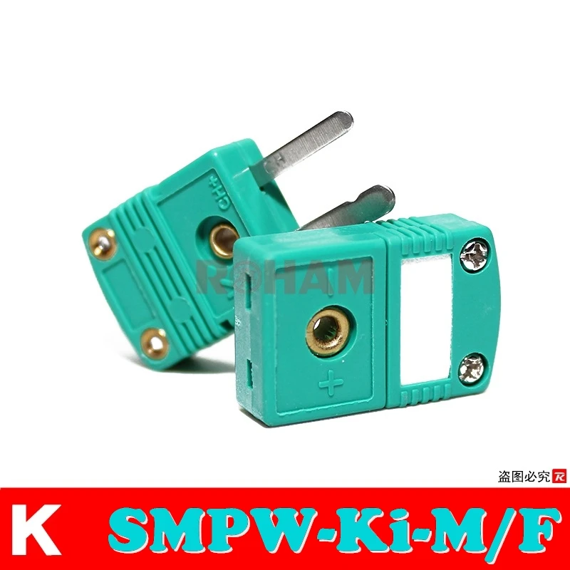 

SMPW-Ki-M/F Thermocouple Plug Socket And Wire Connector