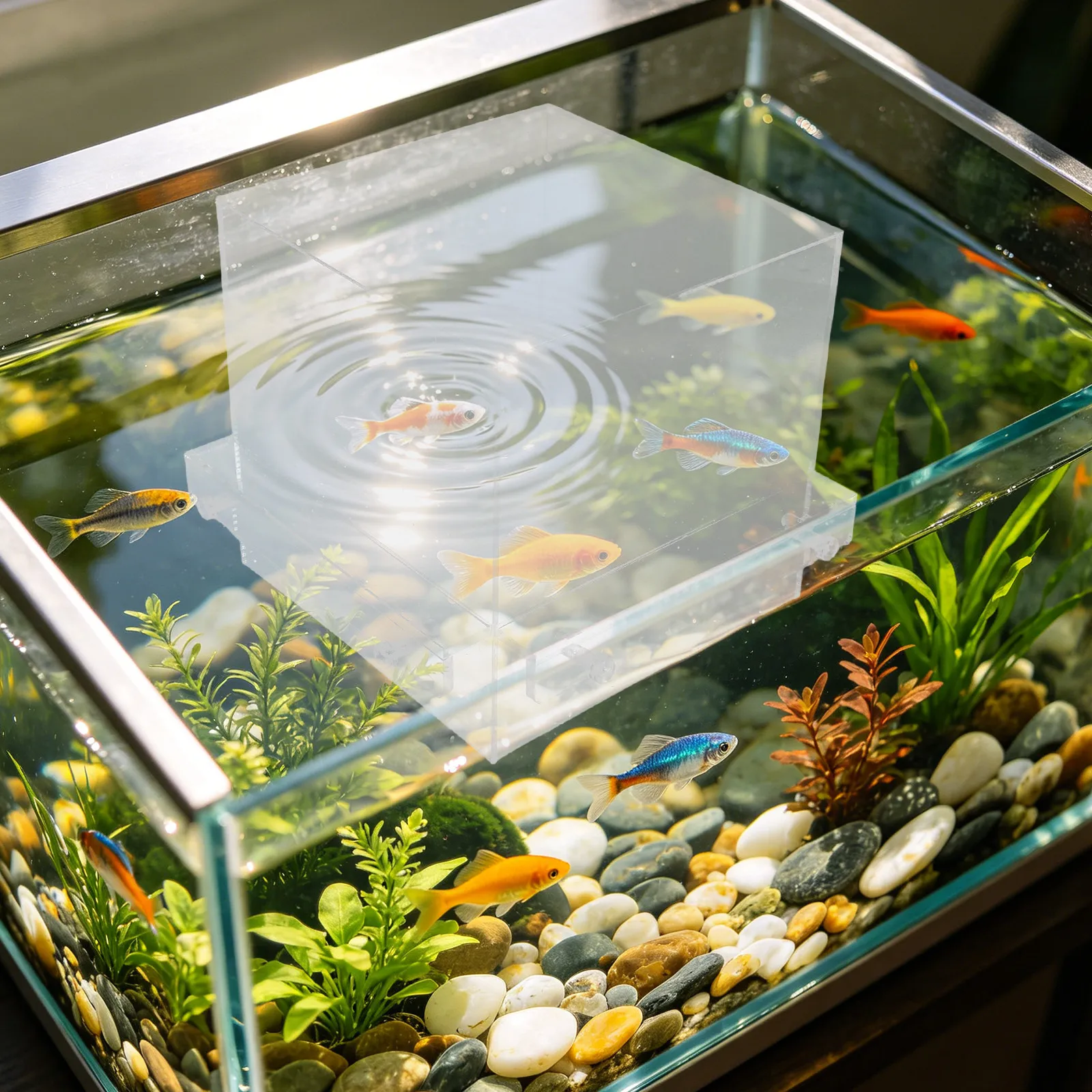 Fish Elevator For Betta Living - Aquarium Fish Elevator recension och pris