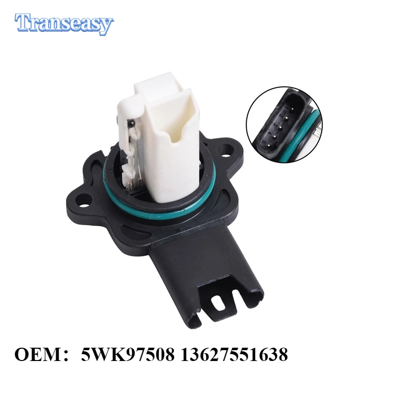 

5WK97508 13627551638 Mass Air Flow Maf Sensor Fits For BMW E81 E82 E87 E88 E90 E91 E92 E93 125i 130i 325i 330i 323 325 330 i xi