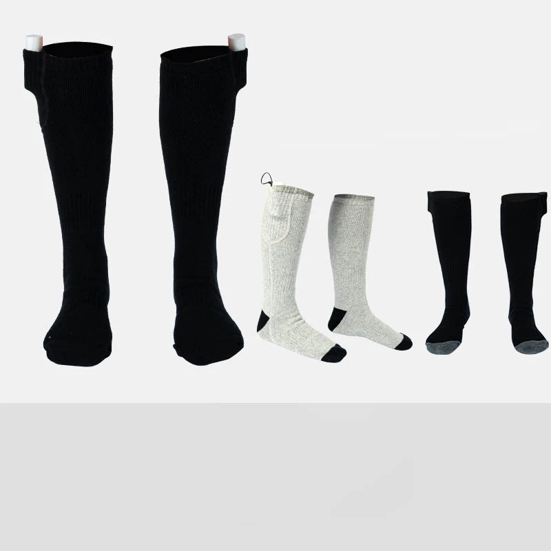 

Rechargeable Heated Ski Socks Cotton USB High Quality Thermal Socks Quick Heating Design Non-chafing Wear Resistant