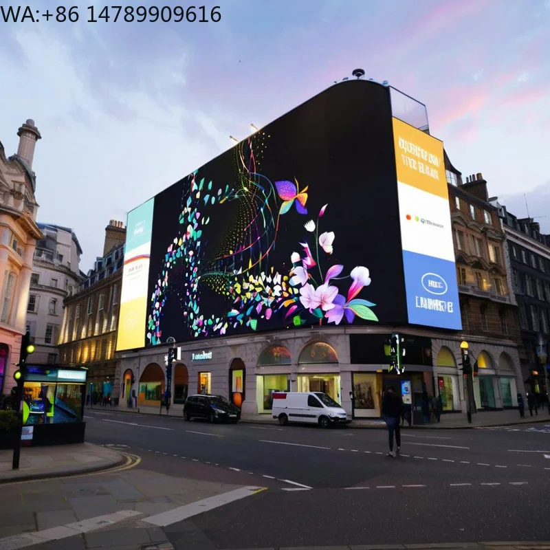 Waterproof Custom LED Displays High Definition Digital Screen Outdoor Screen Display Waterproof Video WallChip On BoardTranspare