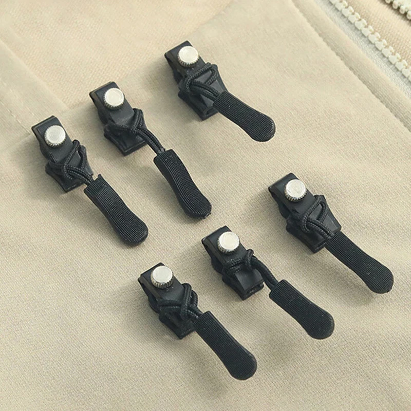 10/15Pcs Zipper Repair Kit Universal Instant Zipper Repair Replacement Fix Zipper Sliding Teeth Zipper Head For 3 Different Size