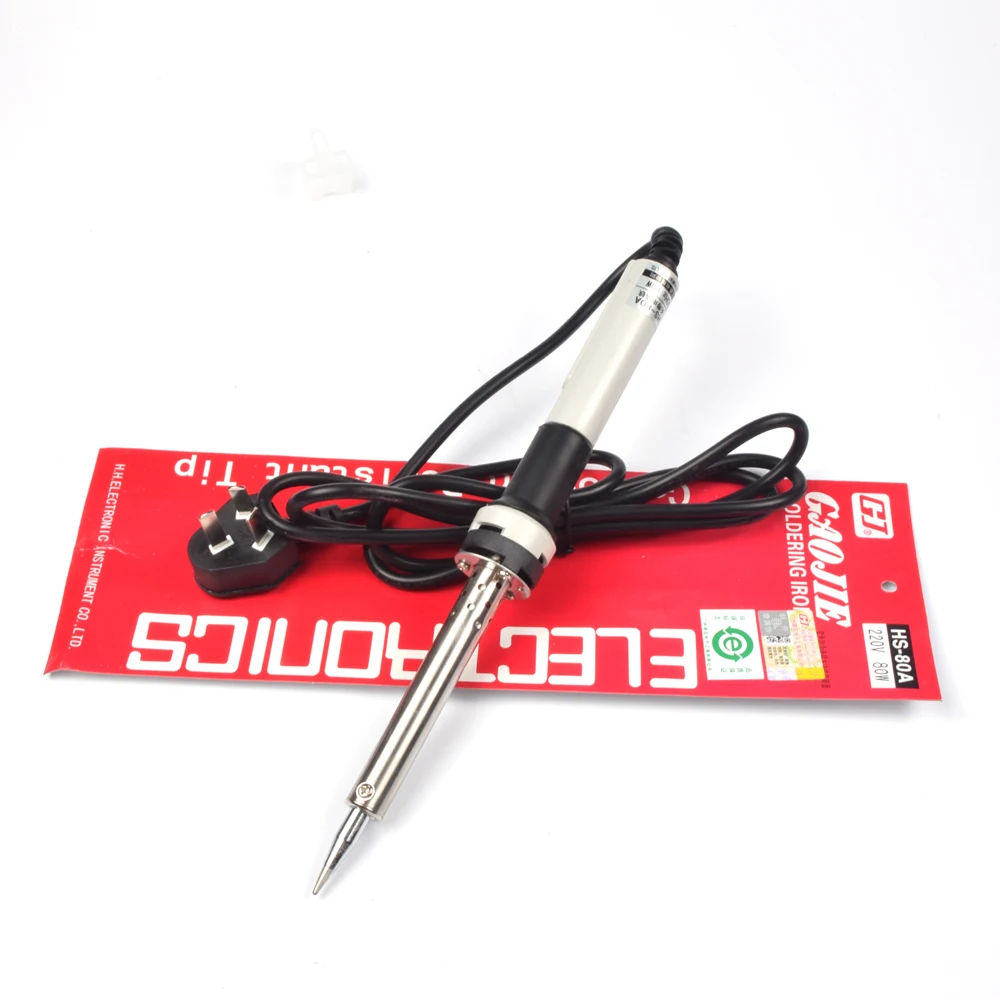 

220V 80W Solder Iron Kit Electric Soldering Tools Tips Gas soldering heat repaire tools set welding Station