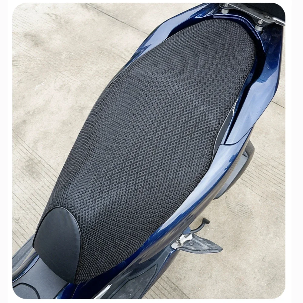 For HONDA PCX125 PCX150 PCX160 PCX 125 PCX 150 PCX 160 Motorcycle 3D Mesh Sun-proof Breathable Seat Cushion Cover Heat Cover Pad