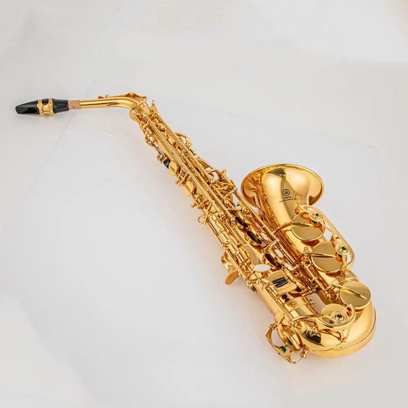 Made in Japan 280 Professional Alto Drop E Saxophone Gold Alto Saxophone with Band Mouth Piece Reed Aglet More Package mail