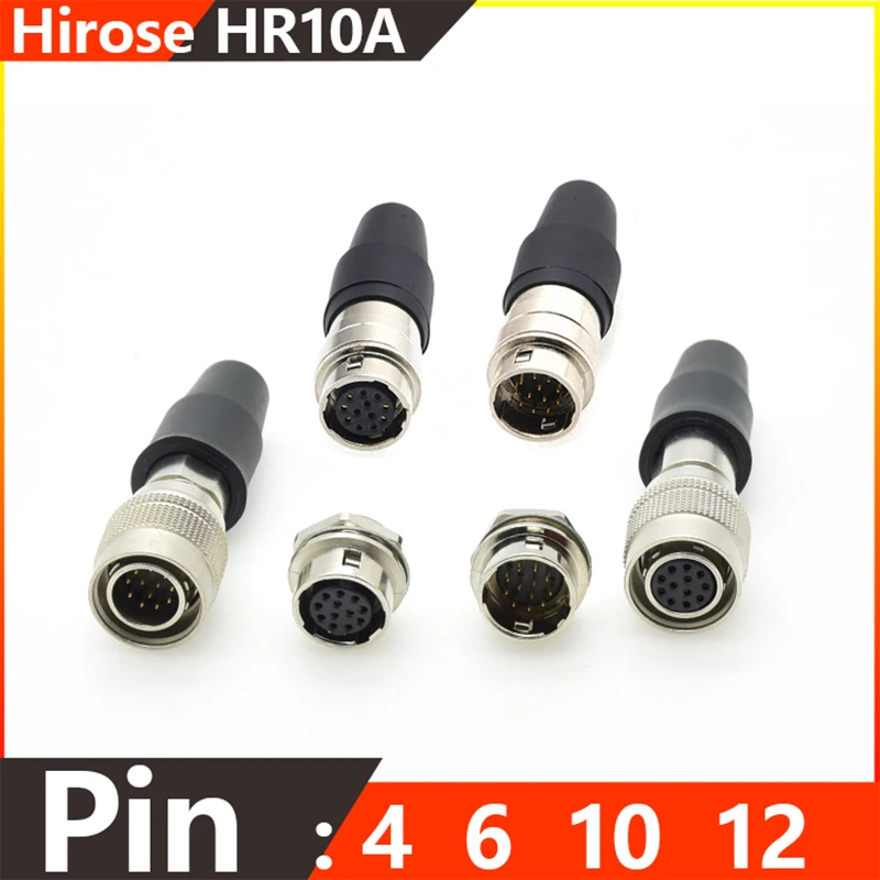 Compatible with Guangse HR10A 7P 10P 7J 10J 7R 10R Male/female plug socket industrial camera push-pull self-locking connector