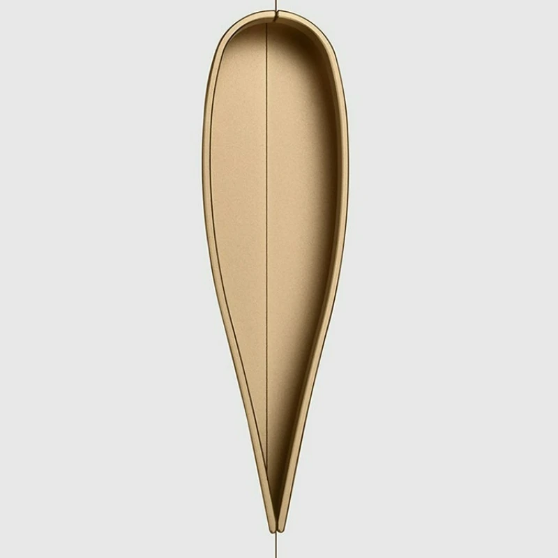 Waterdrop Handle Wardrobe Door Invisible Embedded Slotted Concealed Handle Cabinet Door Cabinet Embedded Matching Handle
