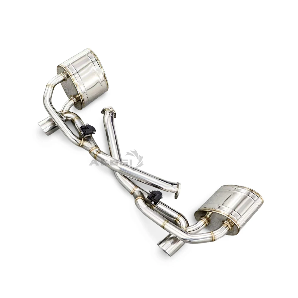 ALOSI Valvetronic Cat-back exhaust for Porsche 911 993 3.6 1994-2000 SS304 stainless cat-back Exhaust ＆ Manifold Header