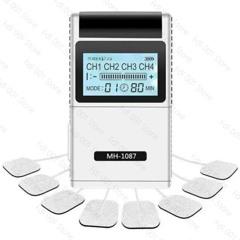 Two-way low-frequency physiotherapy device TENS7000 and rechargeable model with four-channel 60 mode