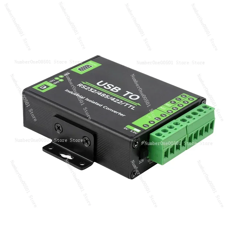 FT232RNL USB to RS232/485/422/TTL serial port module, industrial grade digital isolation