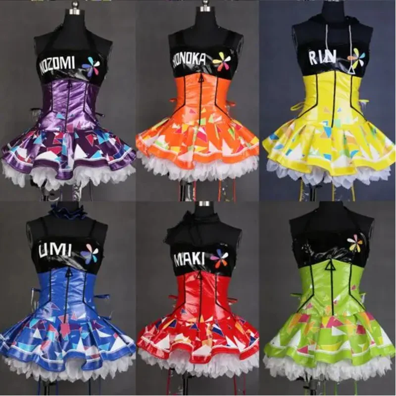 

Love Live Cyber Idolized Maid LED Gaming Game Awaken All Members Minami Kotori Uniforms Cosplay Costume