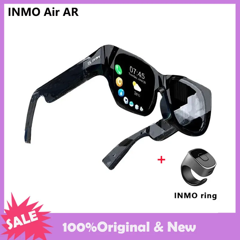 

NMO Air Smart AR Glasses Real-time Translation and Text Prompt for Movie Watching Full-color True Wireless XR Glasses