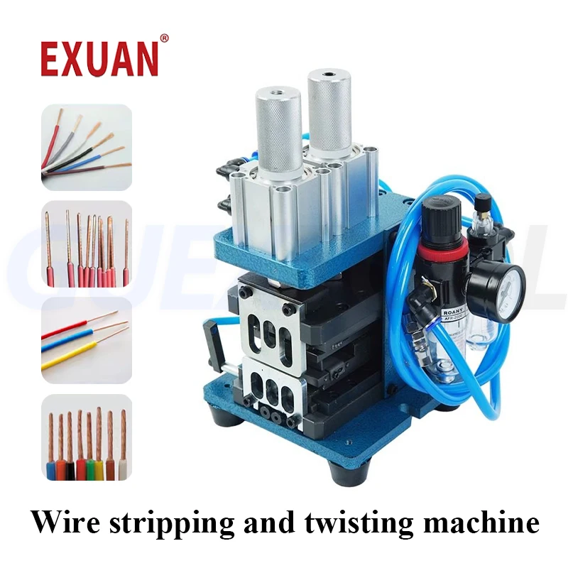 3F/4F Pneumatic Peeling Machine 3FN/4FN Pneumatic Stripping And Twisting Machine Sheath Wire Multi-core Wire Stripping Machine