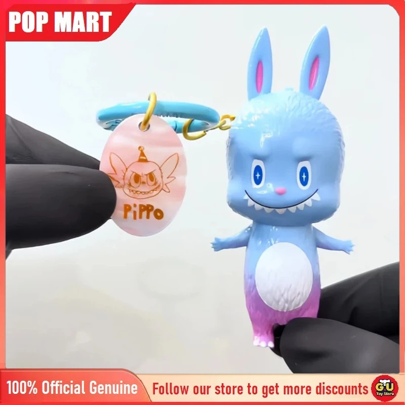 

Original POPMART THE MONSTERS Labubu 10th Anniversary Series Figures Blind Box Keychain Pendant Collectible Doll Toys Gifts