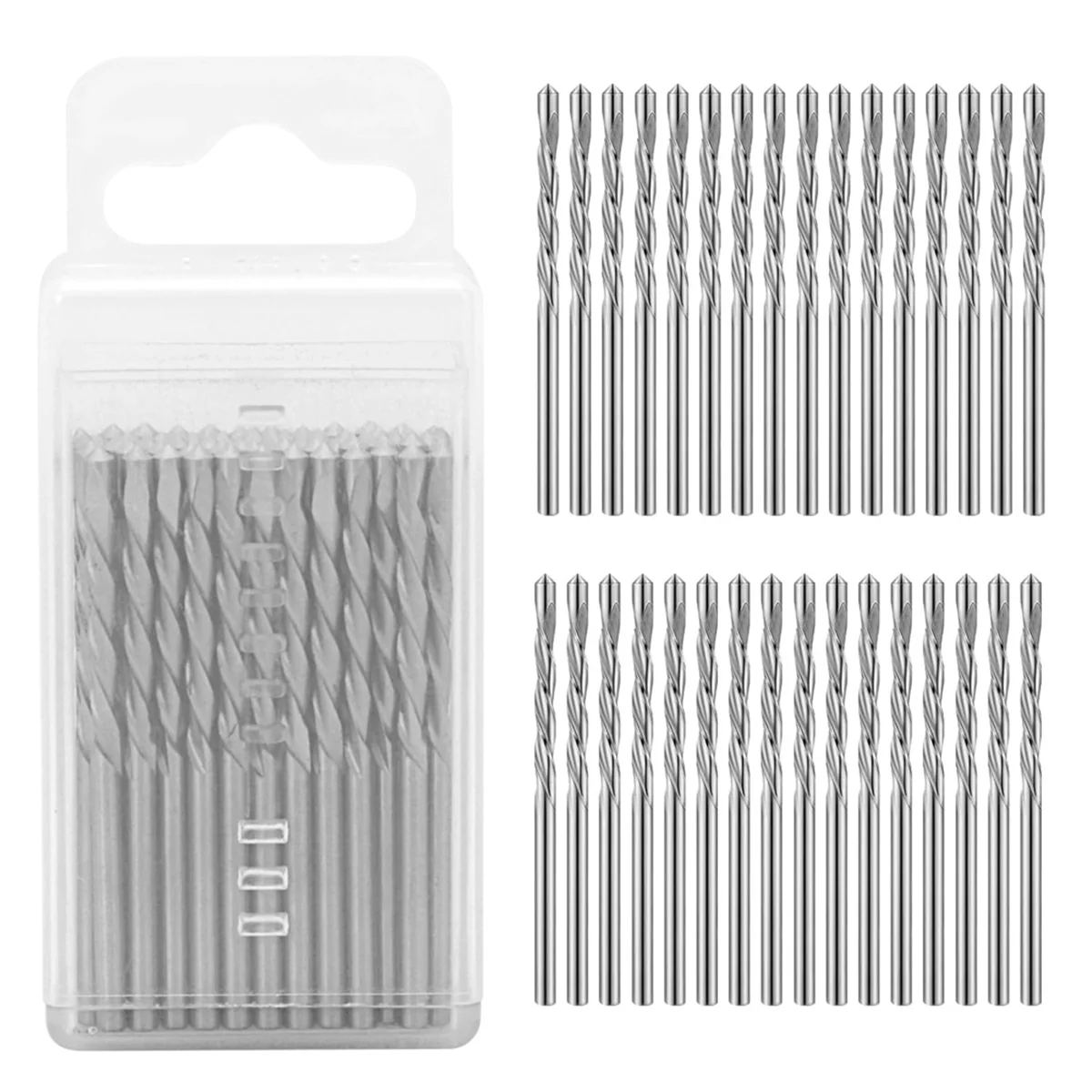 50Pcs 1/8 Inch Drywall Guide Point Cutting Bits Drywall Tools,Dry Wall Cutting Tools,for Use with Spiral Saw