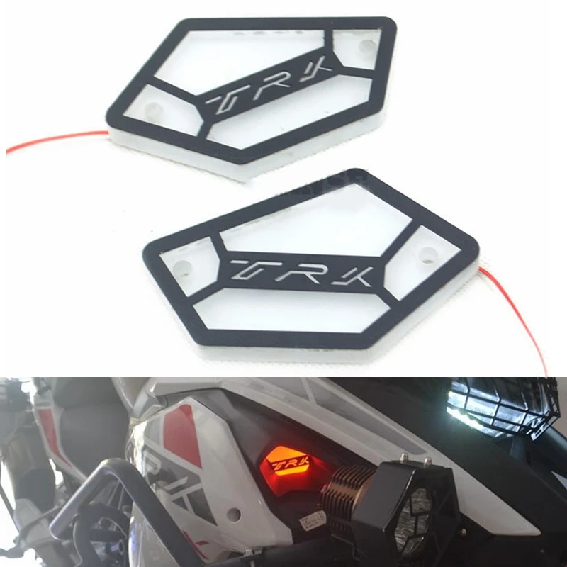 

Motorcycle Accessories Lights Intake Breathing Lights Turn Signal Light Blinker Lamp For Benelli TRK502 TRK 502 TRK502X TRK 502X