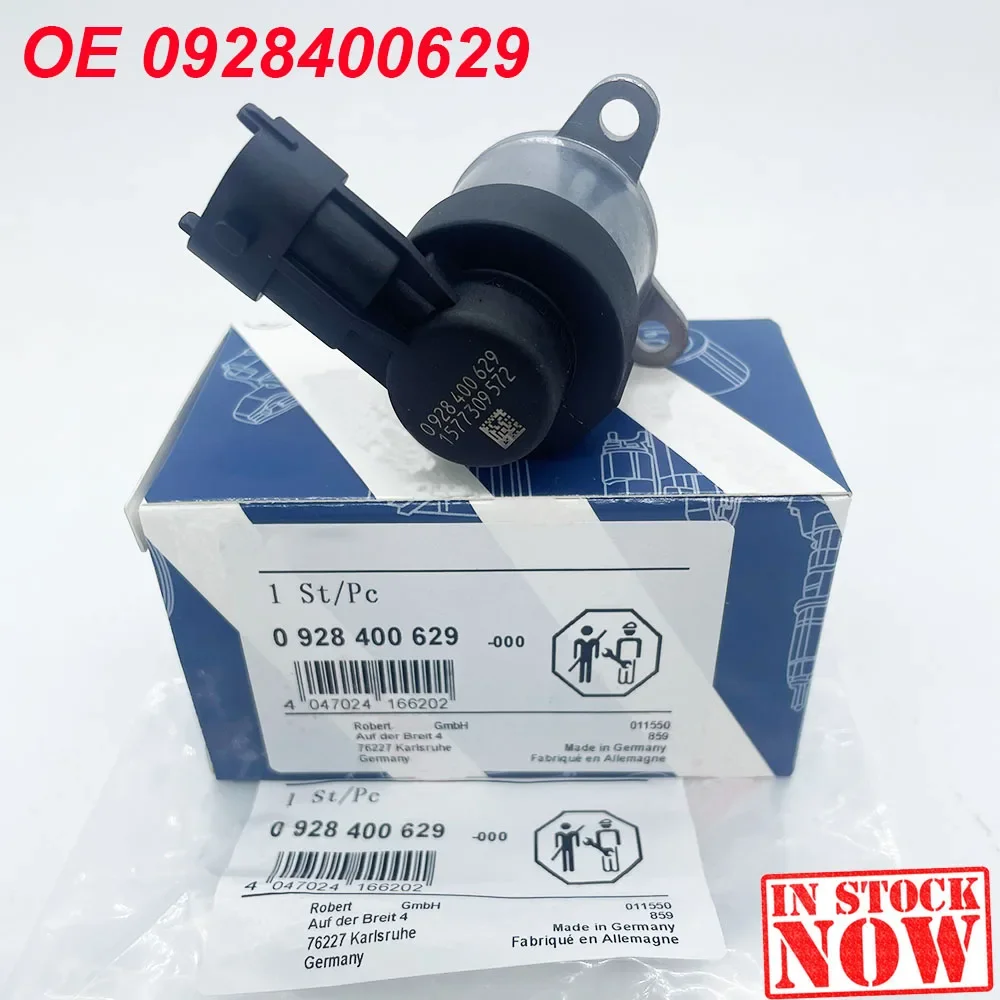 En stock 0928400629 Bomba de inyección de combustible, regulador de riel común, válvula de control de dosificación para Renault, Peugeot, Fiat, VW