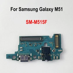 USB Charge Port Jack Dock Connector Charging Board Flex Cable For Samsung Galaxy M51 / SM-M515F Charging Board Replacement