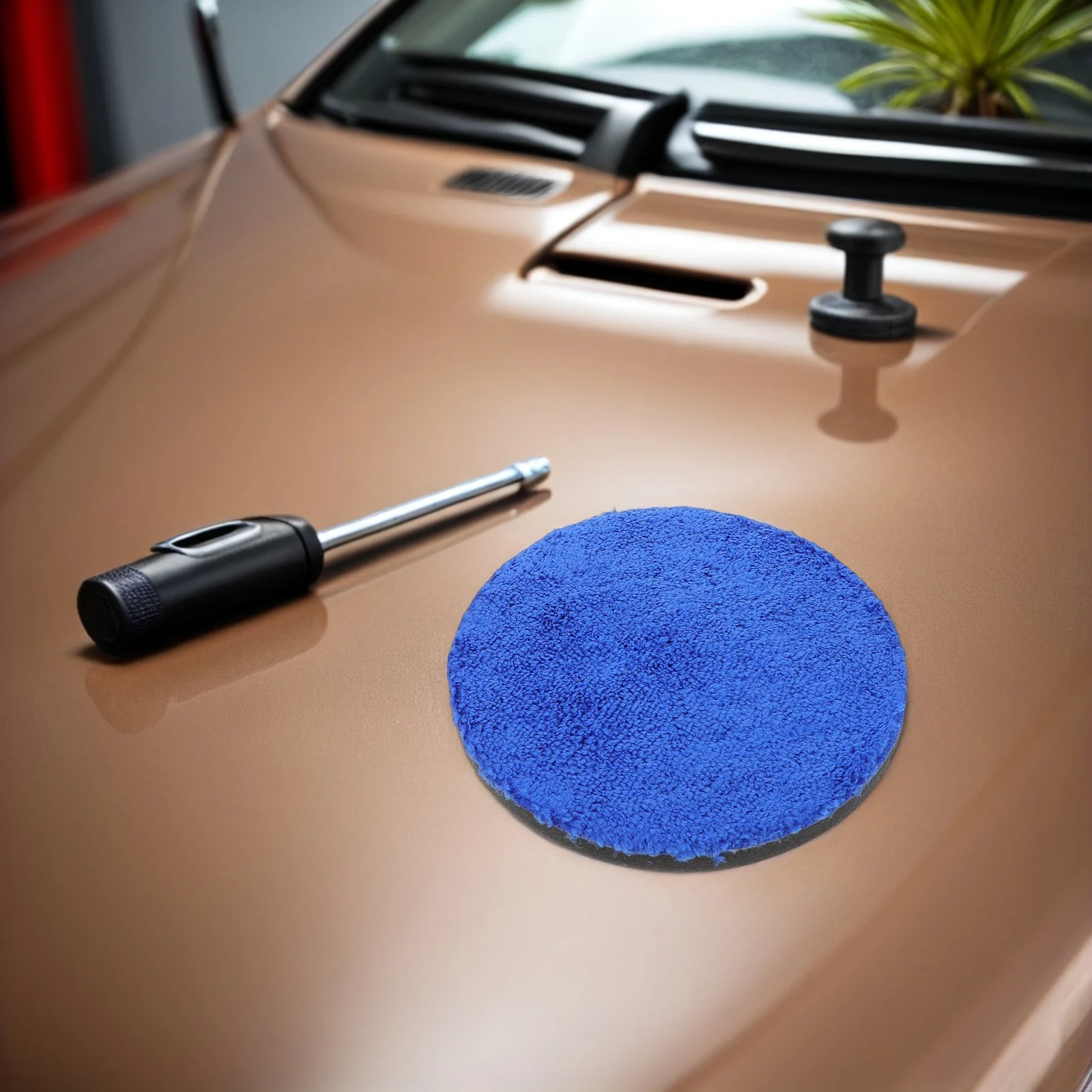 

Набор из 3 полировальных подушечек для автомобиля, 150 мм, для финишной полировки, губчатые аппликаторы, эффективная коррекция лакокрасочного покрытия, нанесение воска, профессиональное использование