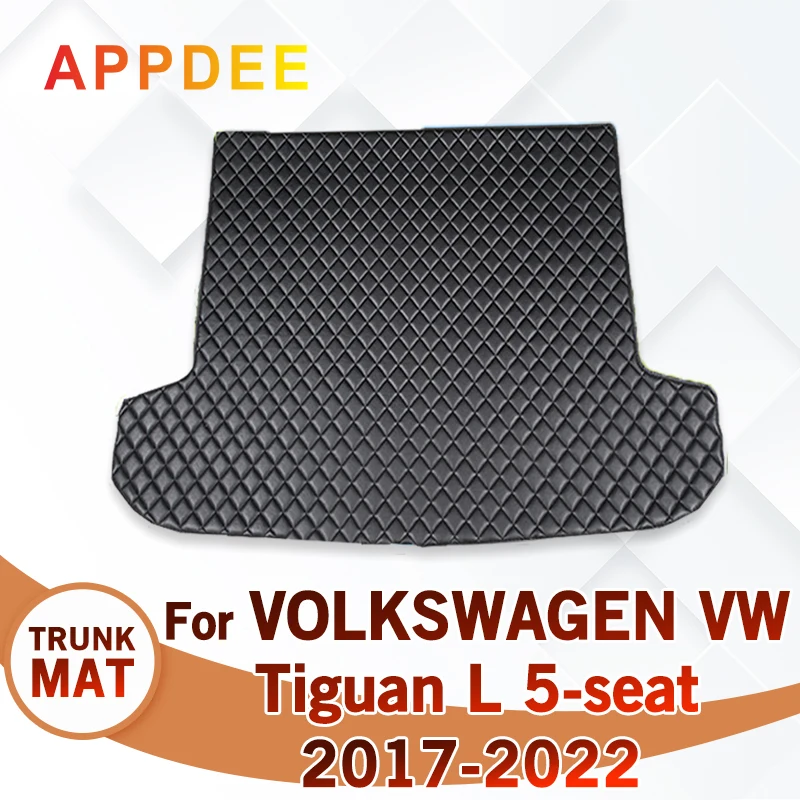 

Коврик в багажник автомобиля для VOLKSWAGEN VW Tiguan L 5-Seat 2017 2018 2019 2020 2021 2022, автомобильные аксессуары на заказ, украшение интерьера автомобиля