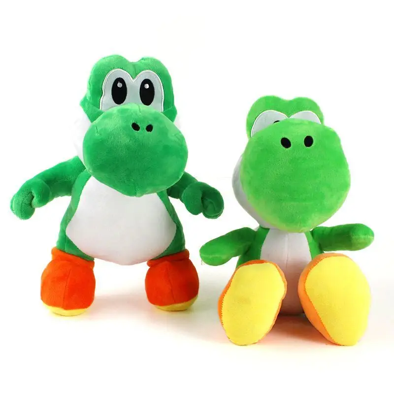 Muñeco de Peluche de Dragón de Fuego YOSHI Star Kuba, Muñeco de Peluche de Dragón Verde con Manzana, Muñeco de Peluche Sentado y de Pie